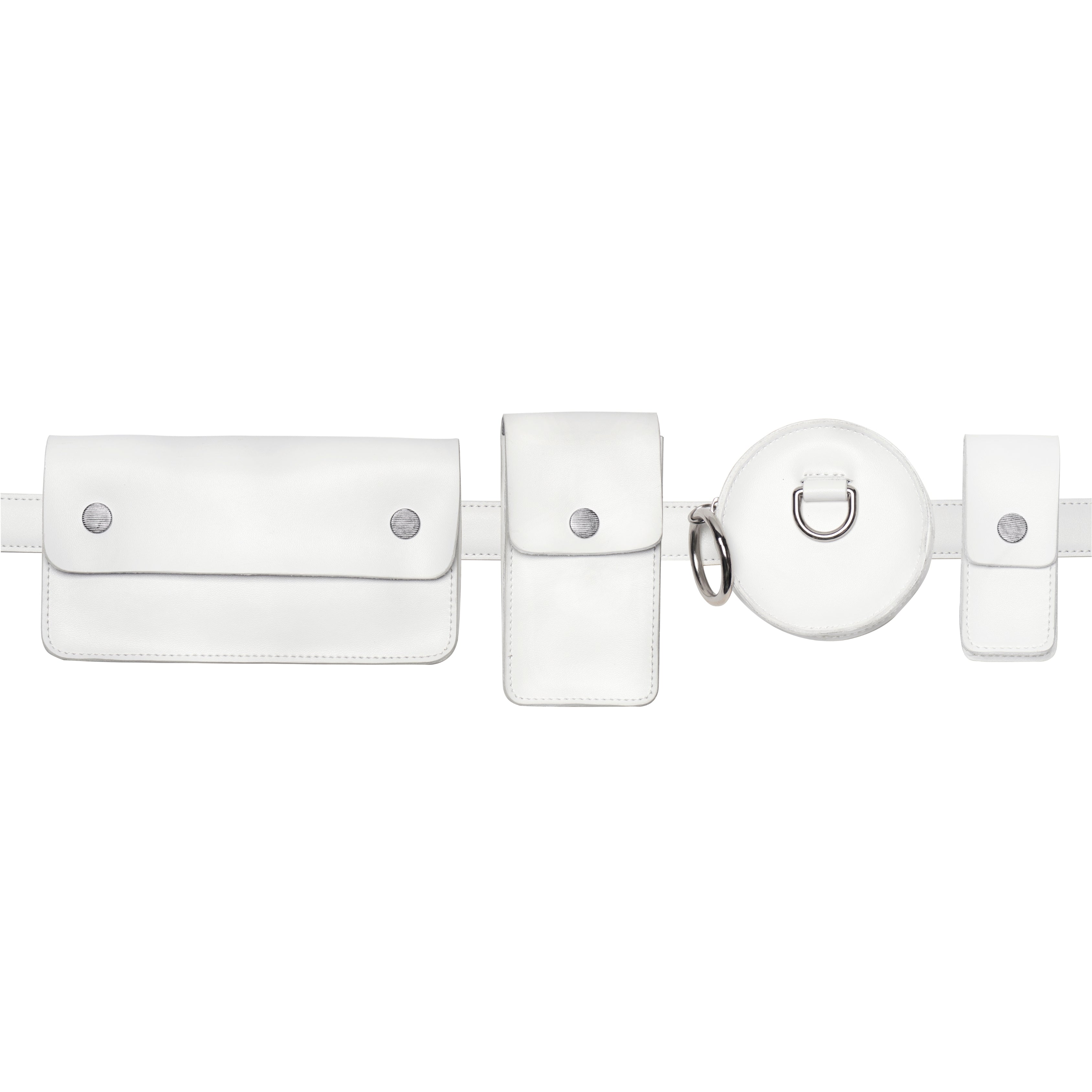 Pocket Belt - White