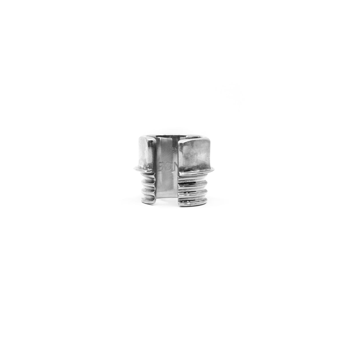 Tall Coupling Ring - 935 Silver